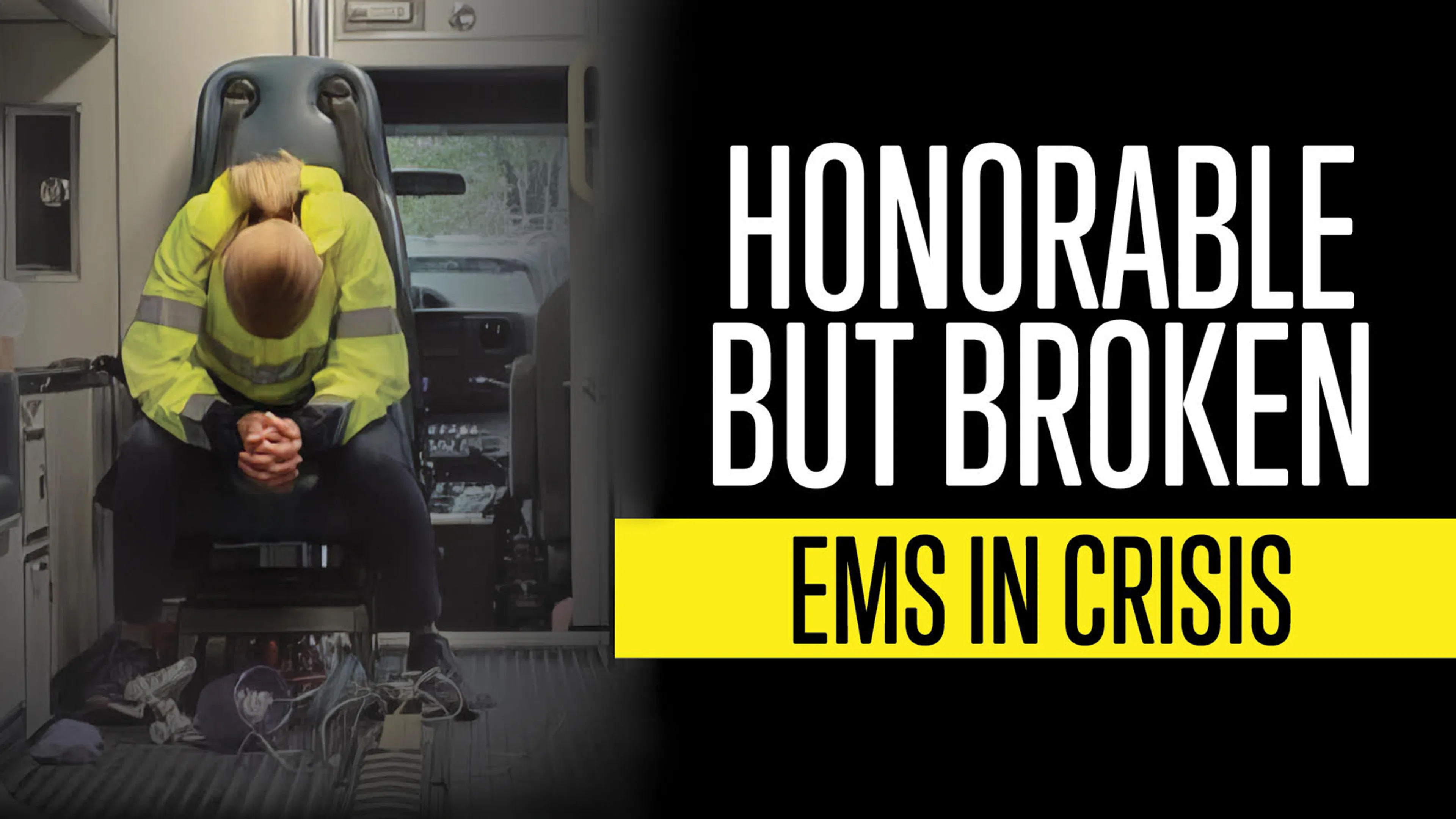 Honorable But Broken: EMS In Crisis poster